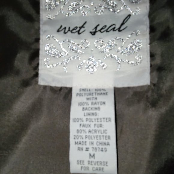 Bomber jacket, size M, dark brown - Picture 3 of 5